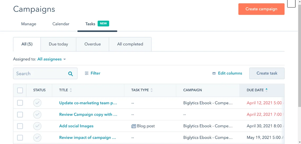 hubspot-campaign-management-tool