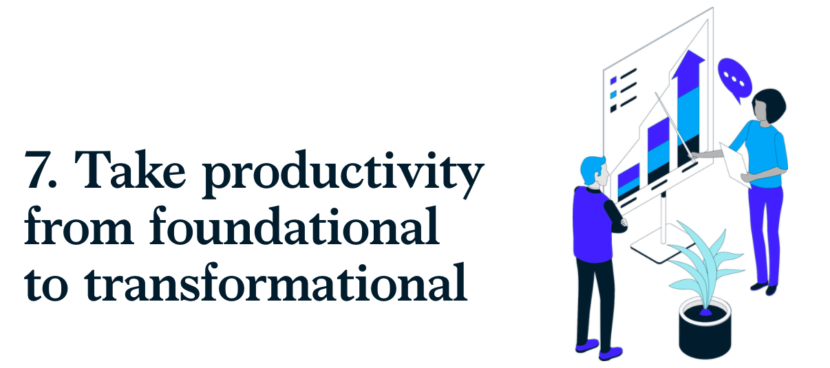 Productivity as foundation for transformation